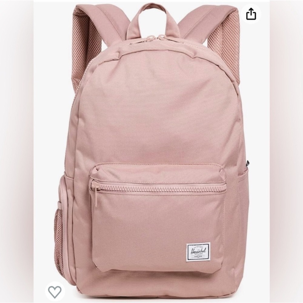 π±β¨ VEGAN! Gently Used Herschel Supply Co Light Pink Backpack - Picture 4 of 6